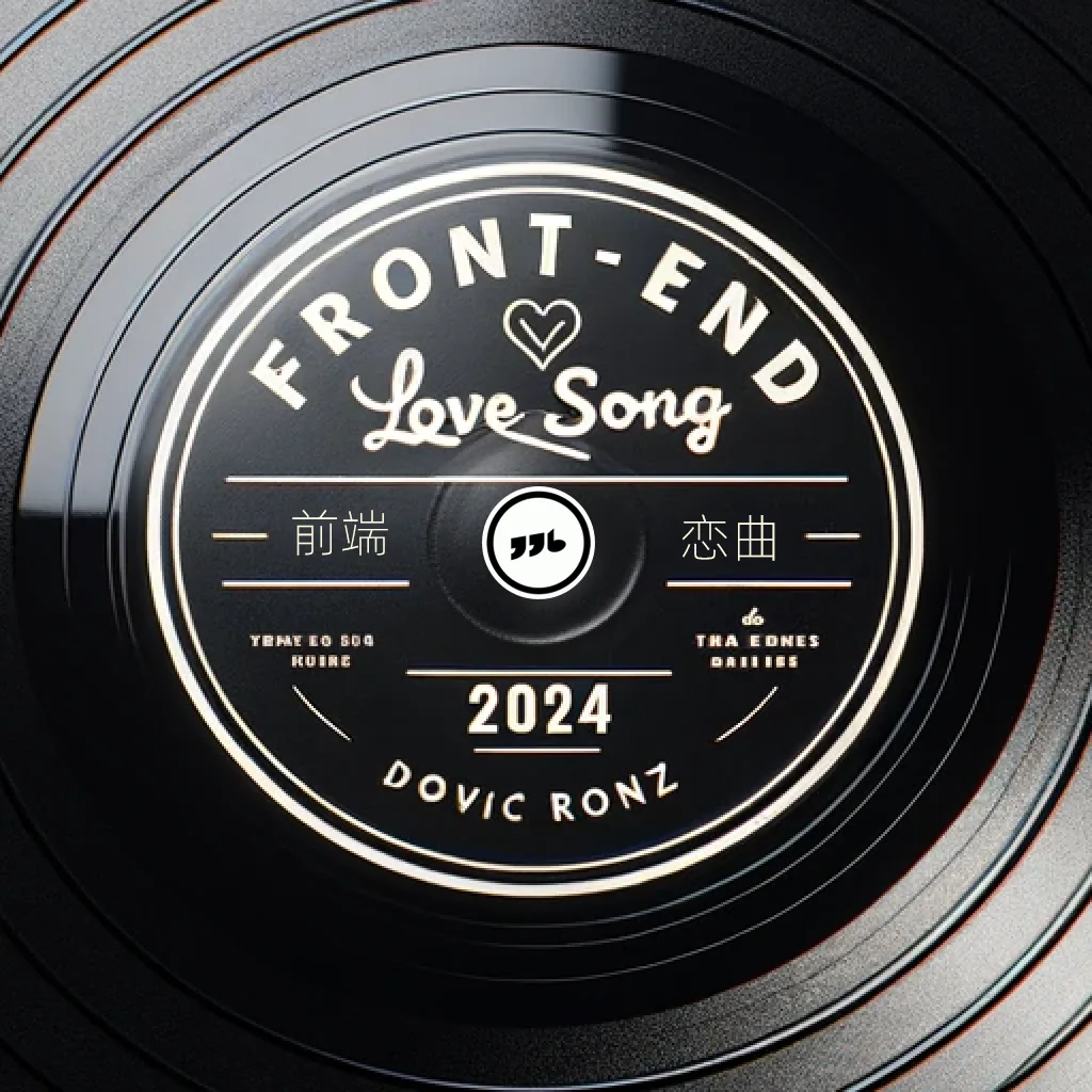 前端恋曲 2024 cover